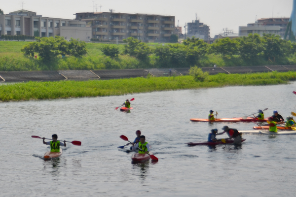 多摩川カヌー教室