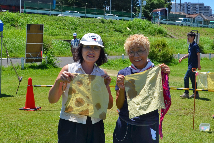 夏休み 多摩川教室