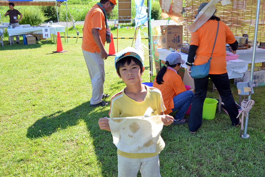 夏休み 多摩川教室