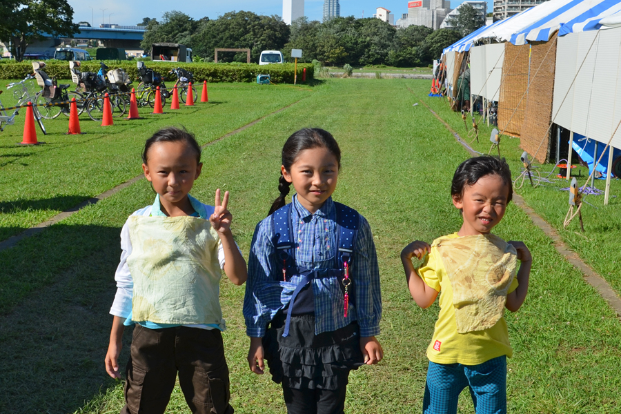 夏休み 多摩川教室