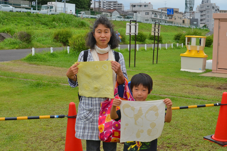 夏休み 多摩川教室