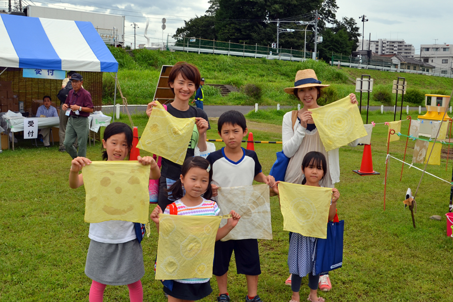 夏休み 多摩川教室