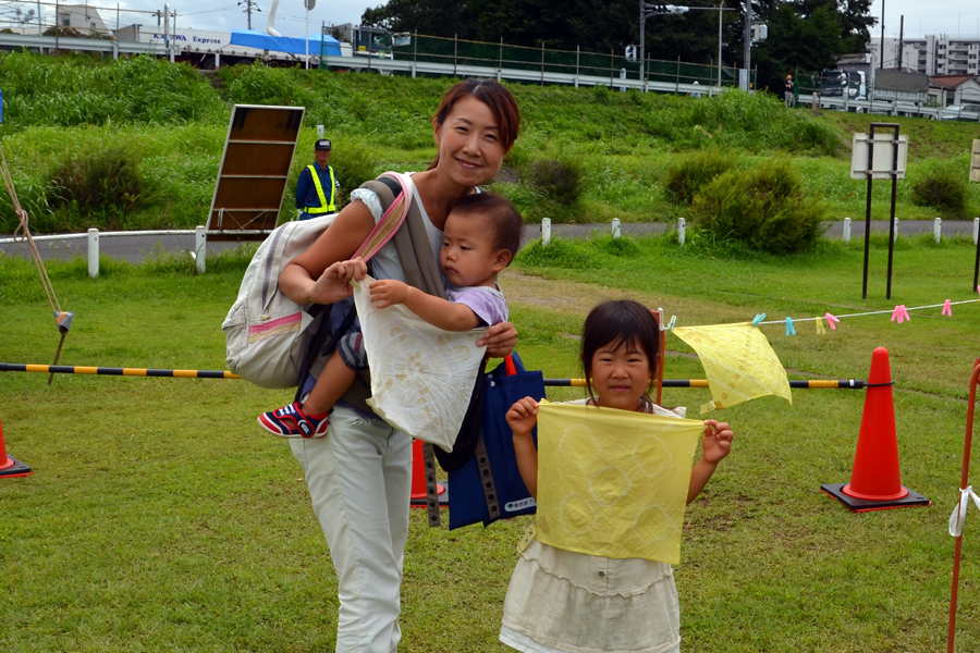 夏休み 多摩川教室