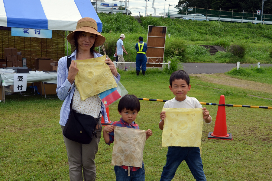 夏休み 多摩川教室