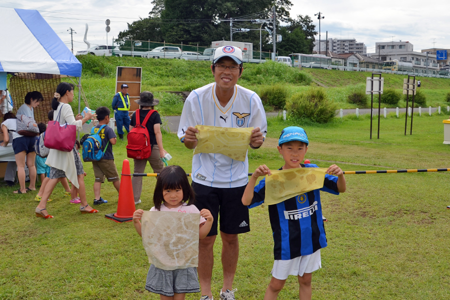 夏休み 多摩川教室