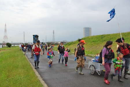 河口干潟観察会