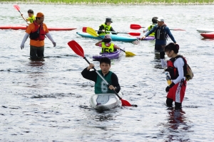 多摩川カヌー教室