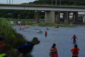 多摩川カヌー教室