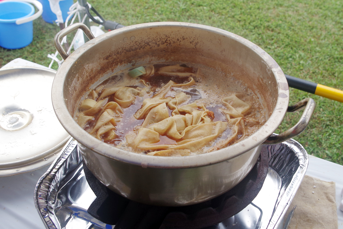 夏休み多摩川教室 草木染