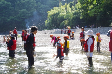 奥多摩安全教室キャンプ