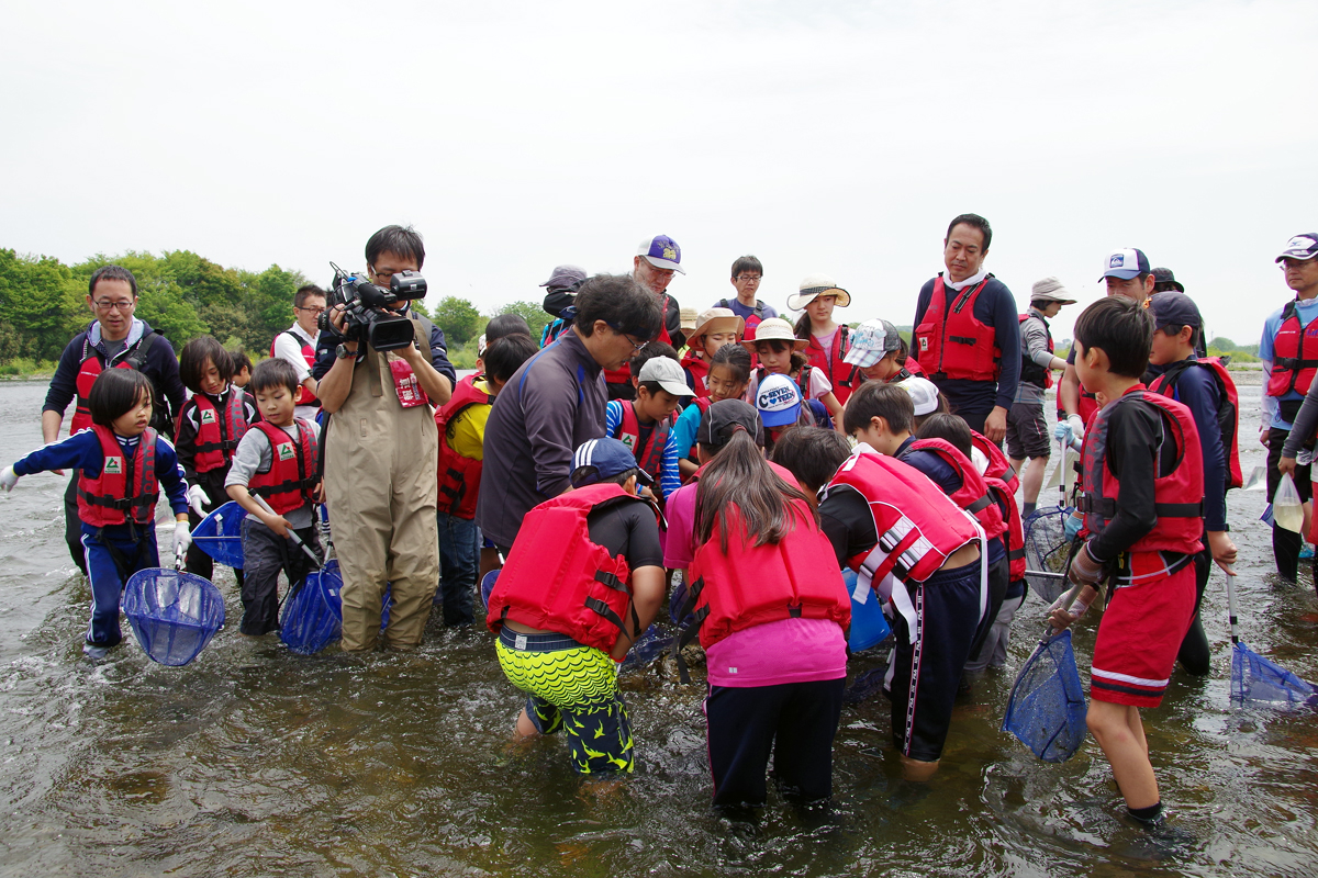 とどろき水辺の楽校開校式