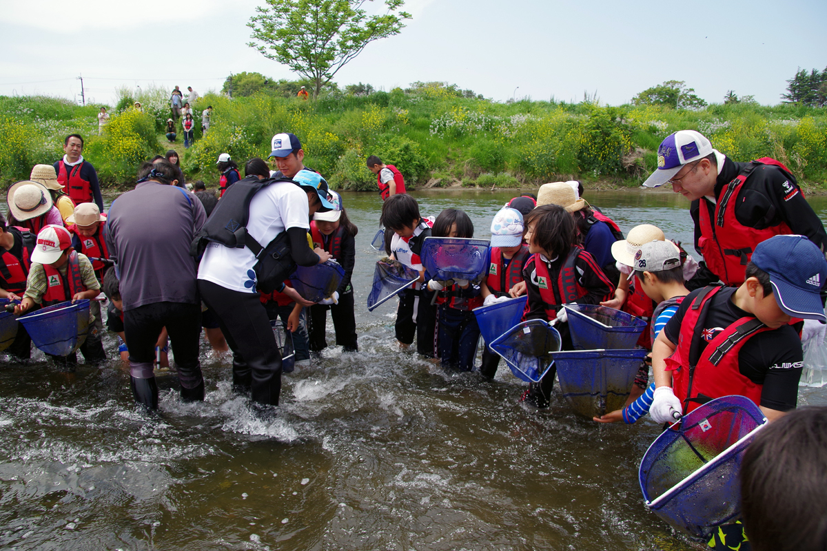 とどろき水辺の楽校開校式