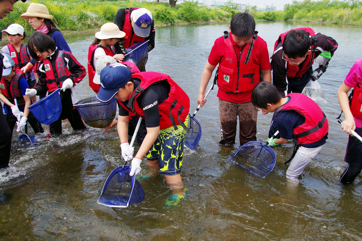 とどろき水辺の楽校開校式