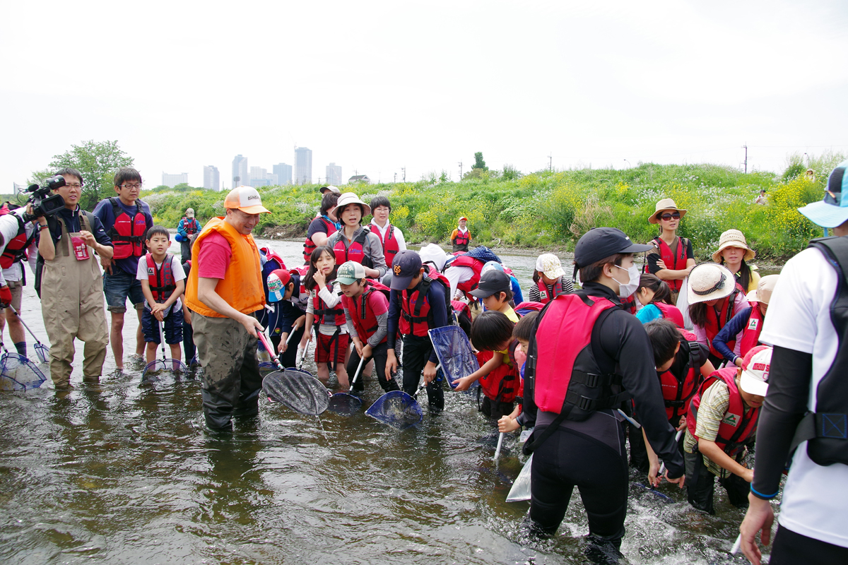 とどろき水辺の楽校開校式