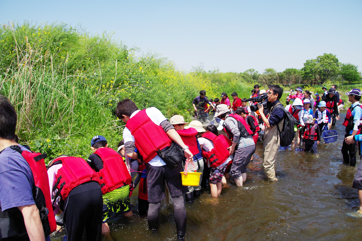 とどろき水辺の楽校開校式