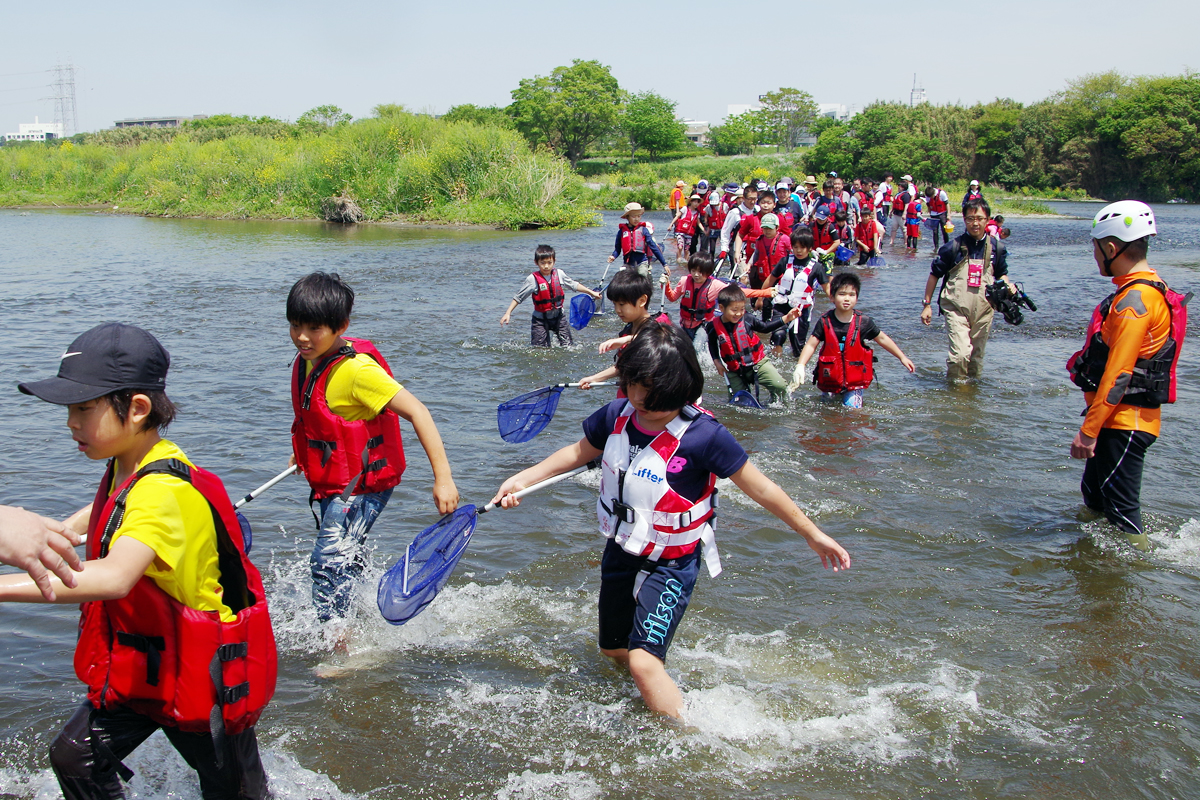 とどろき水辺の楽校開校式