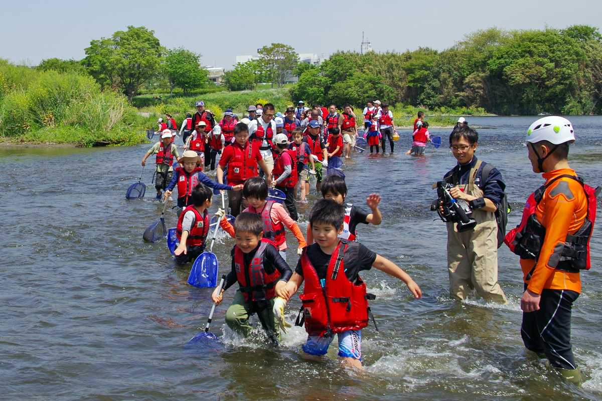 とどろき水辺の楽校開校式