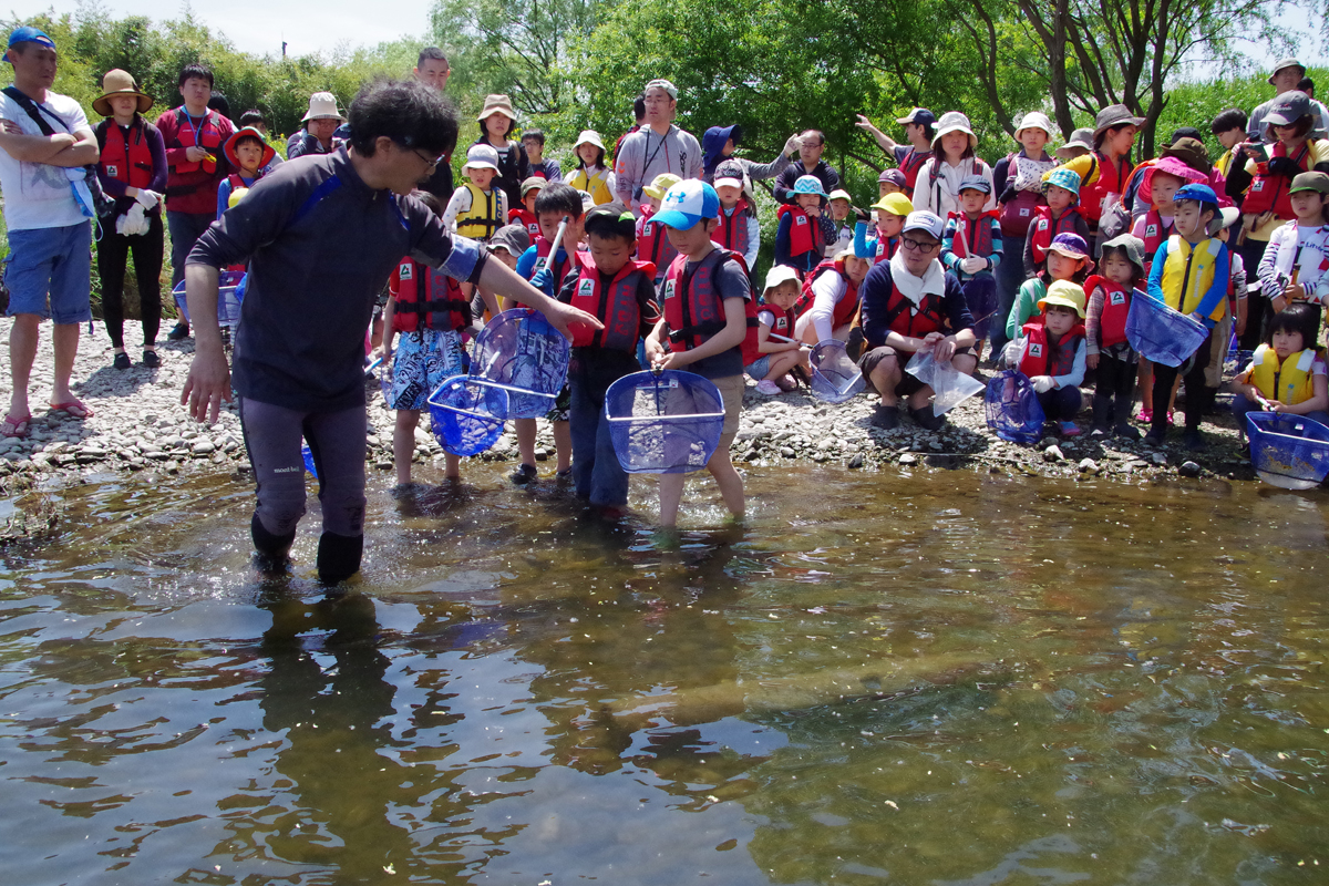 とどろき水辺の楽校開校式