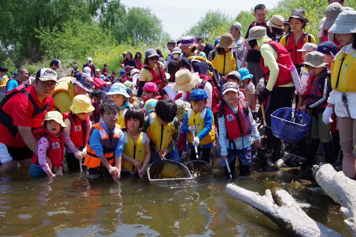 とどろき水辺の楽校開校式