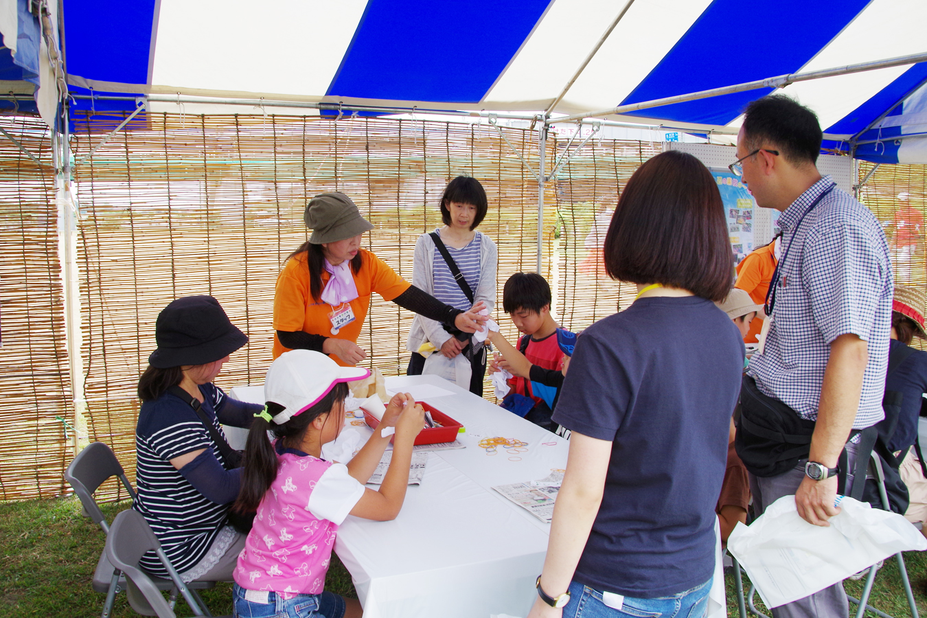 夏休み多摩川教室 草木染