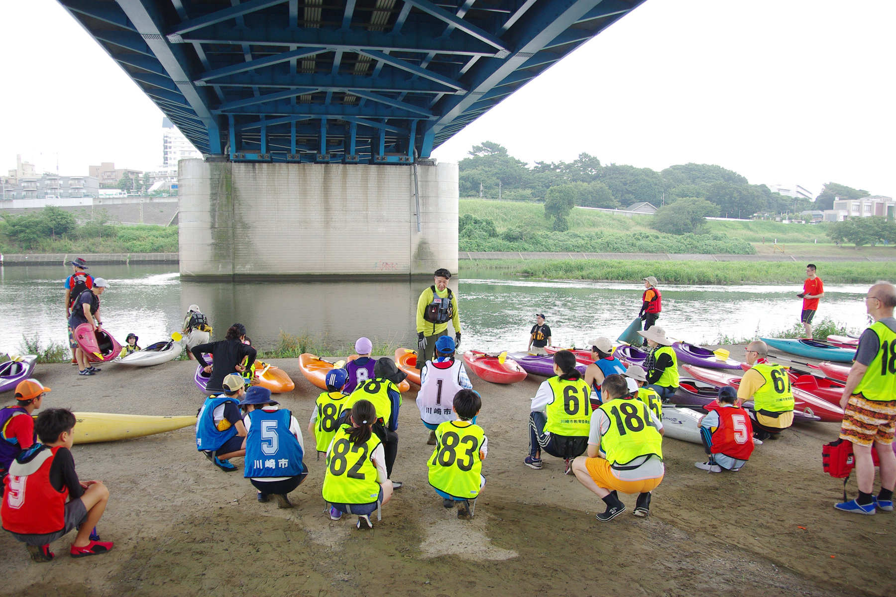 多摩川カヌー教室