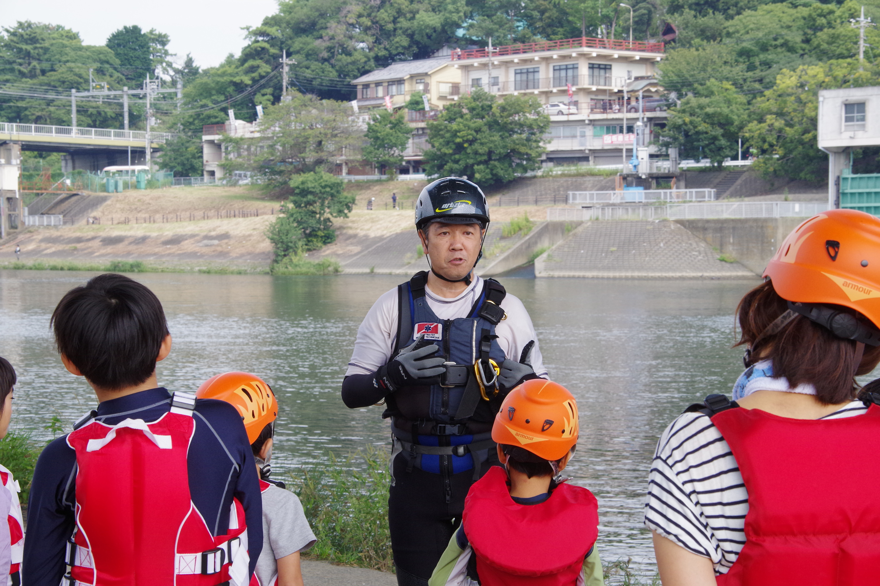 川の安全教室