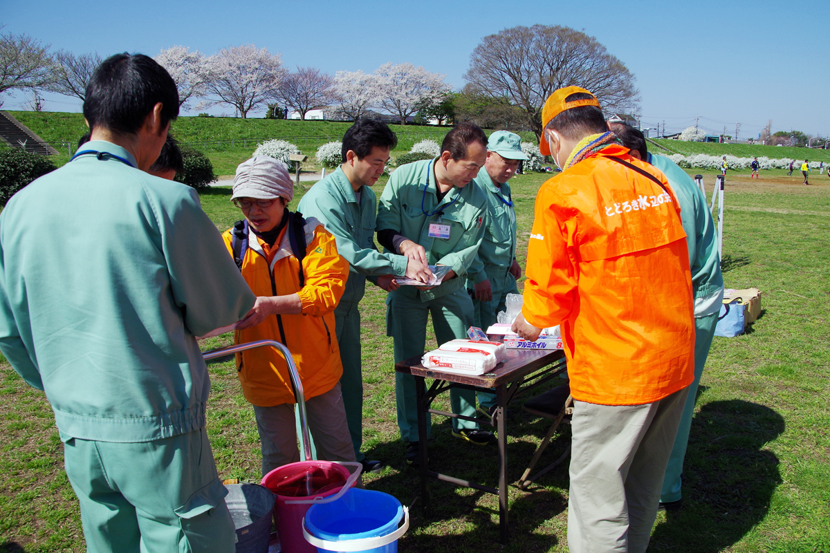 多摩川クリーン作戦