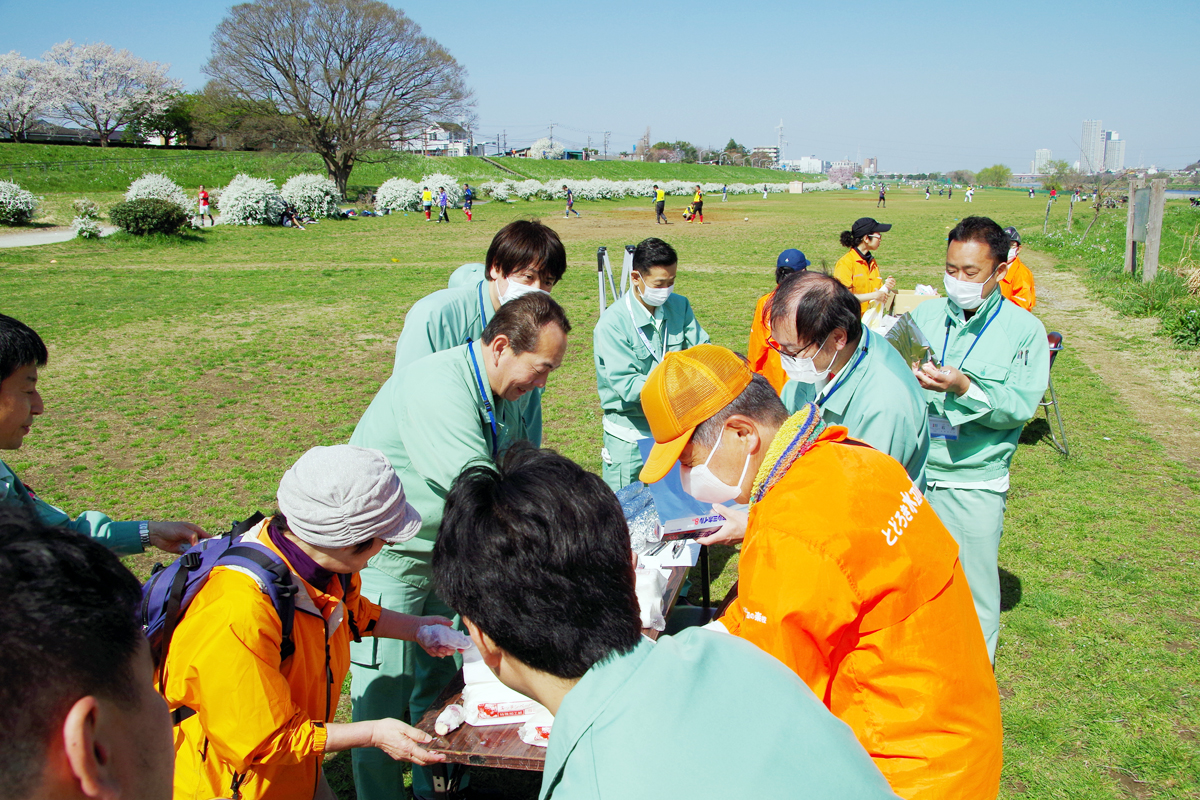 多摩川クリーン作戦