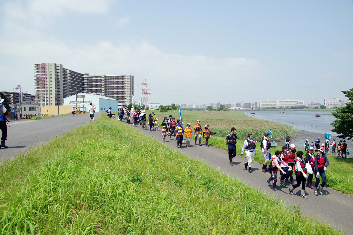 ３校合同 河口干潟観察会