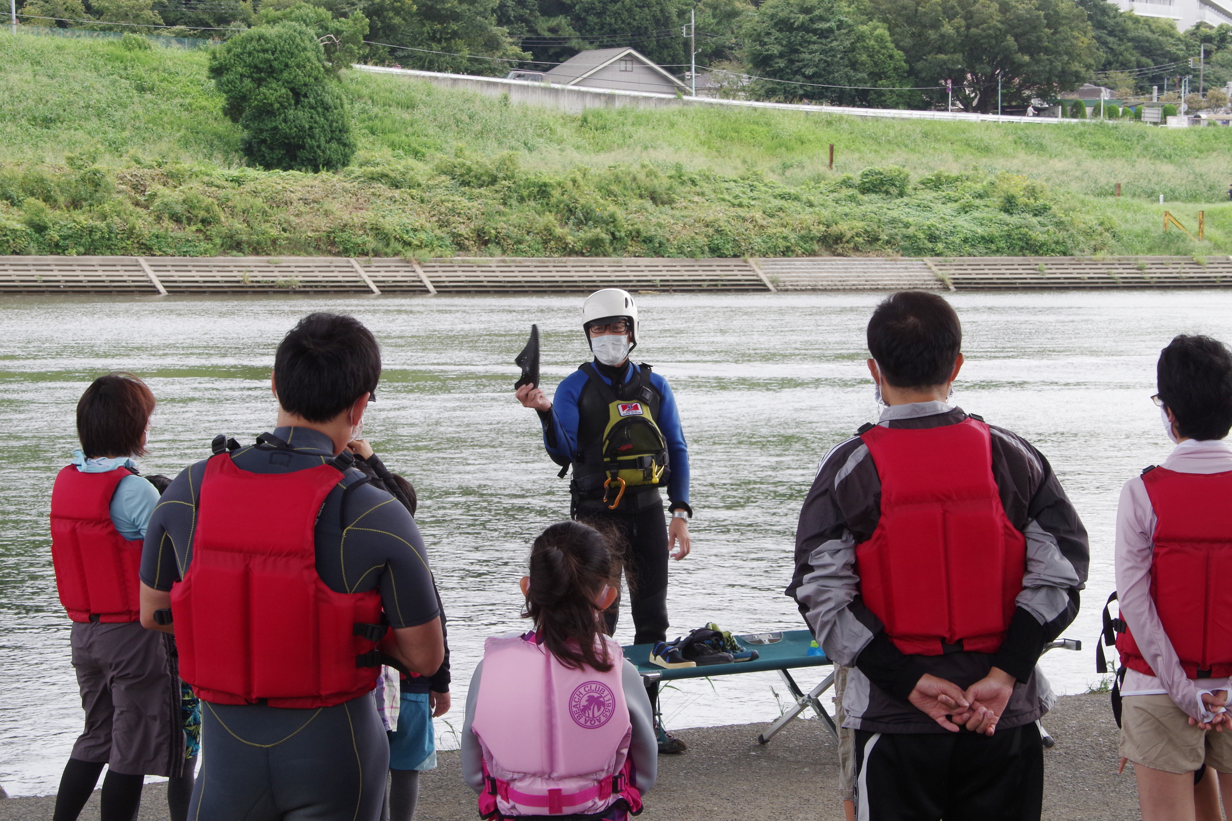 川の安全教室