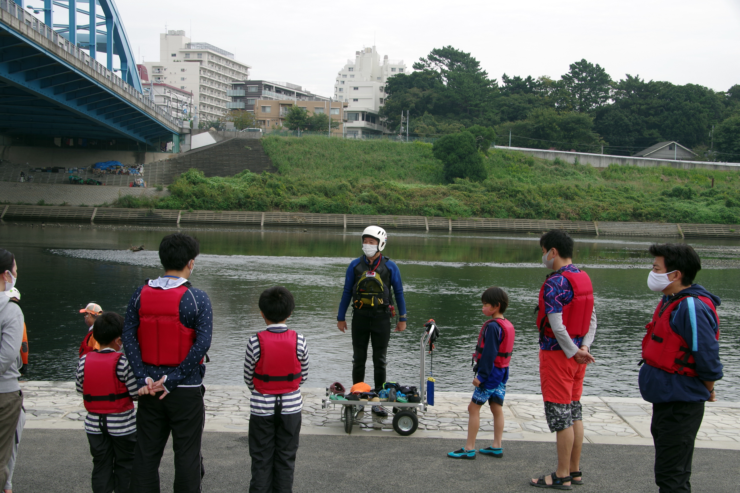 川の安全教室