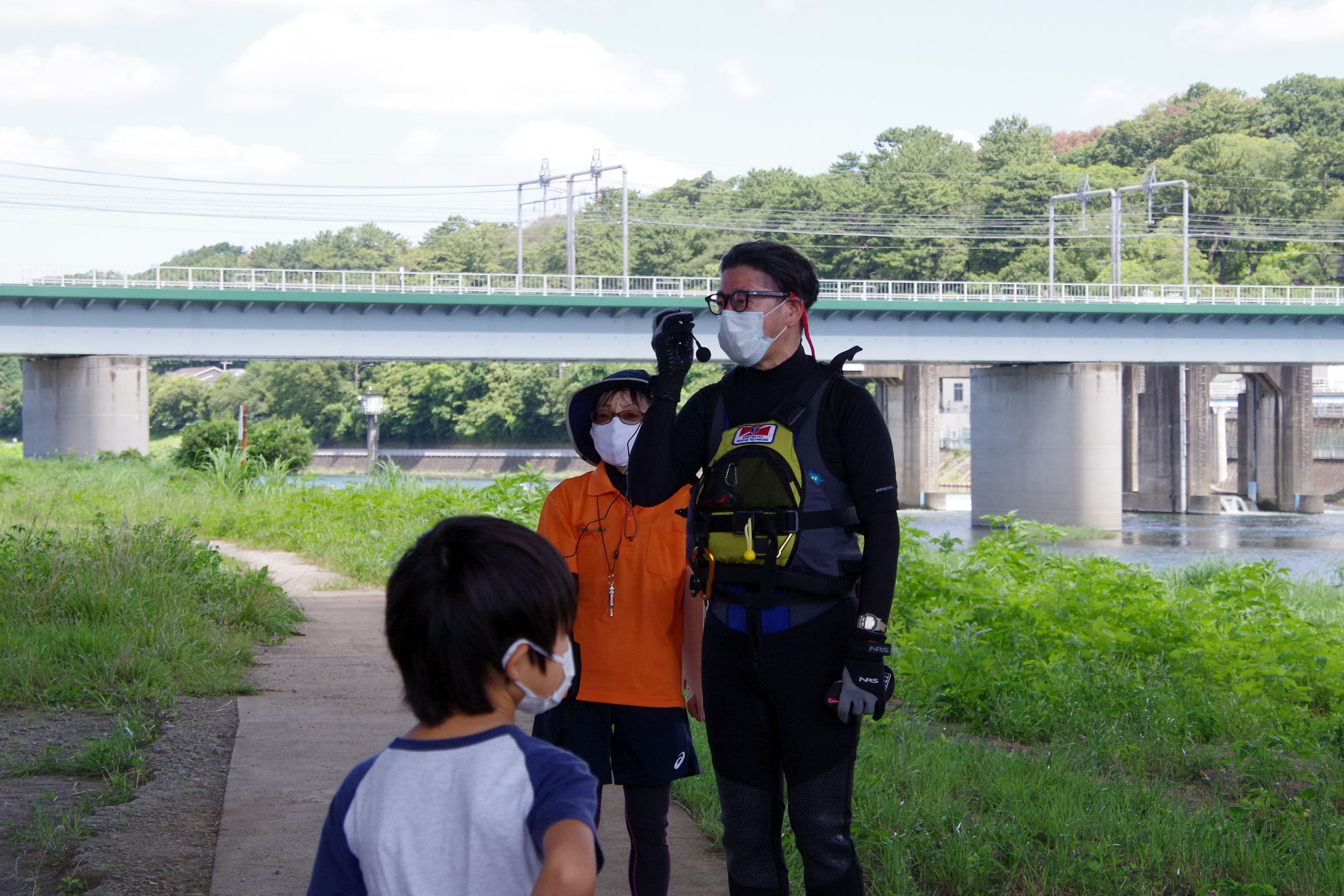 川の安全教室