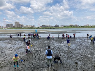 と河口干潟観察会