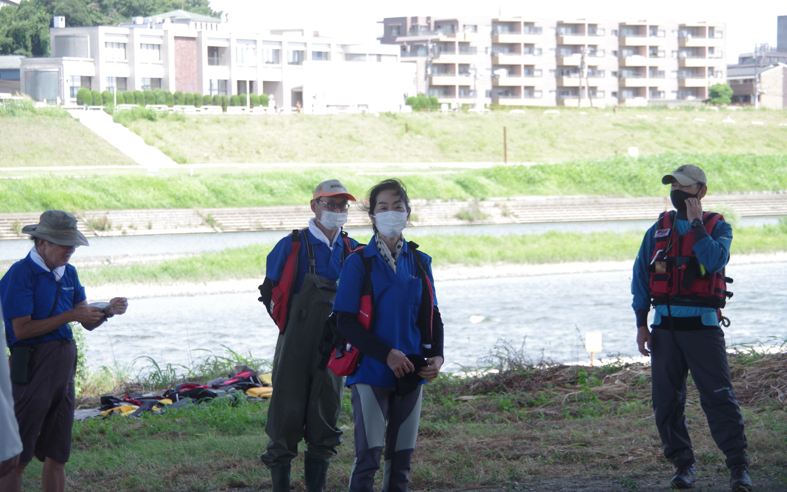 多摩川 カヌー教室