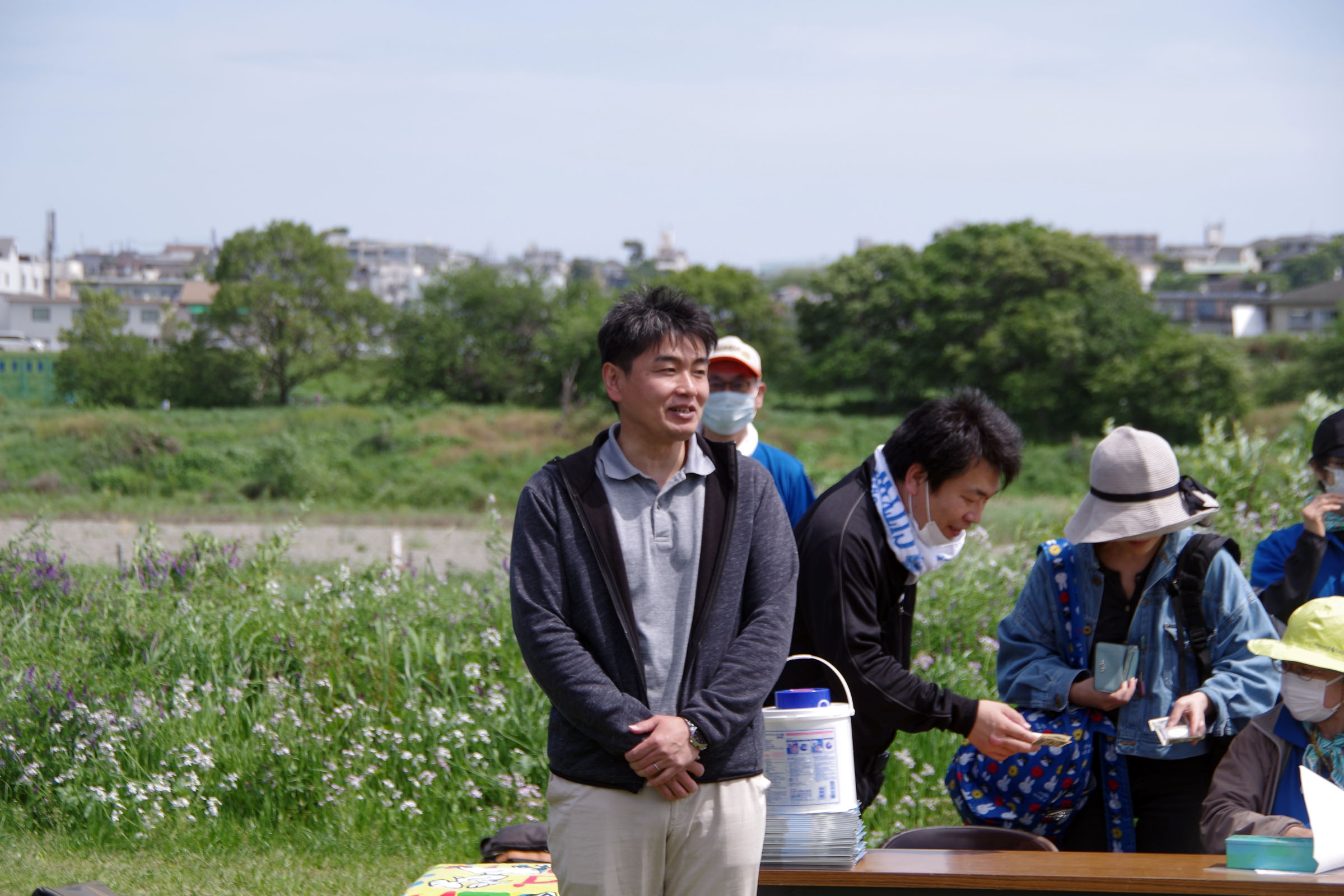 とどろき水辺 開校式 