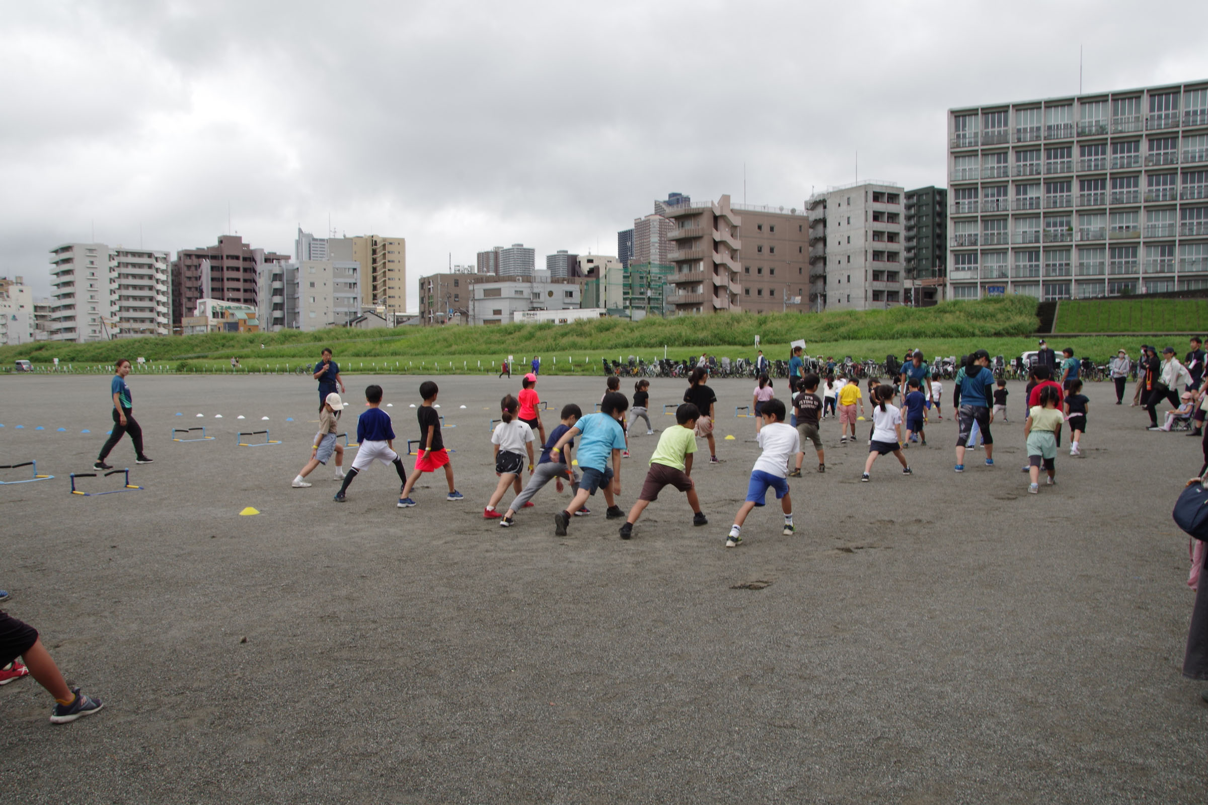 丸子の渡し祭り・多摩川で和むe体験