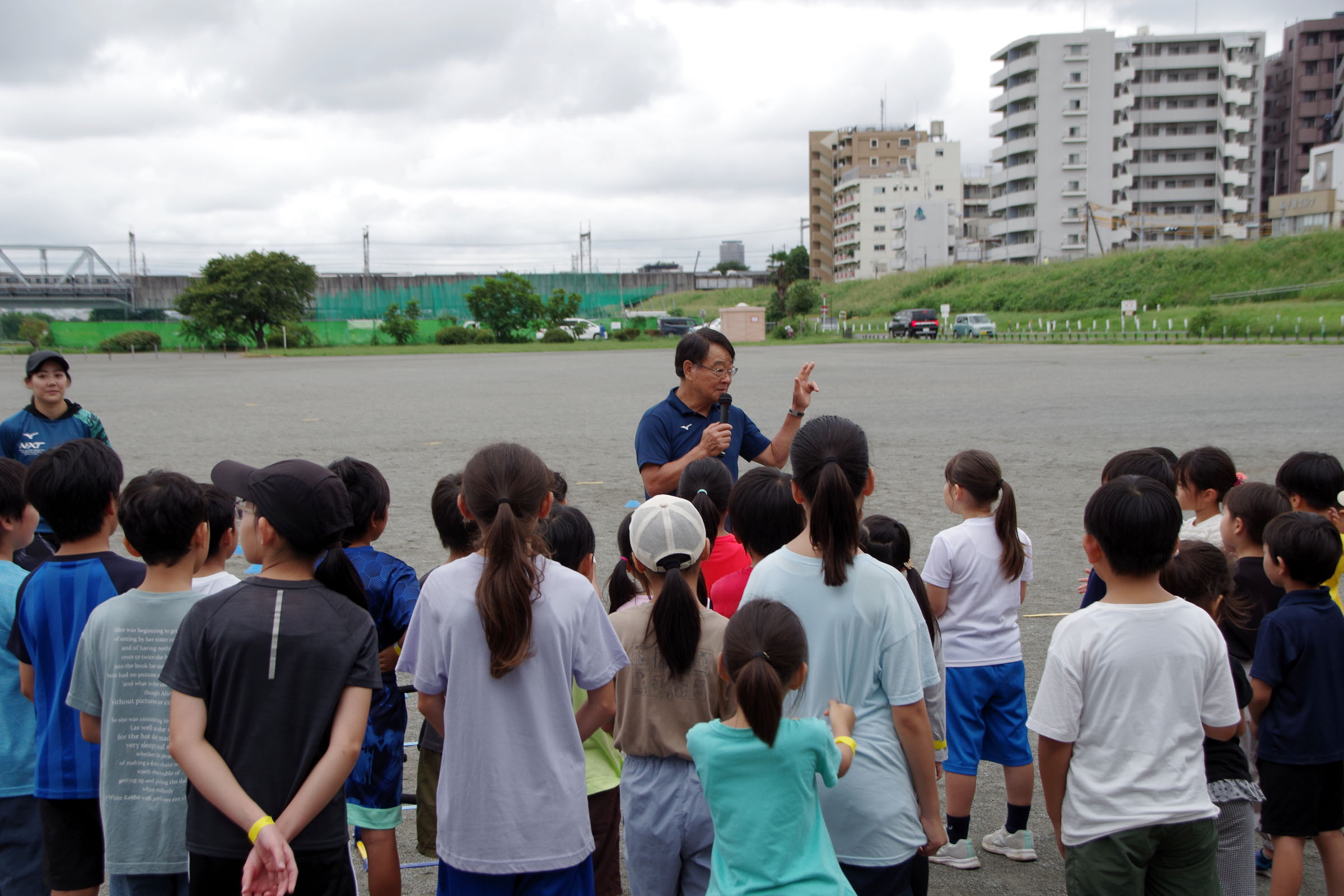 丸子の渡し祭り・多摩川で和むe体験