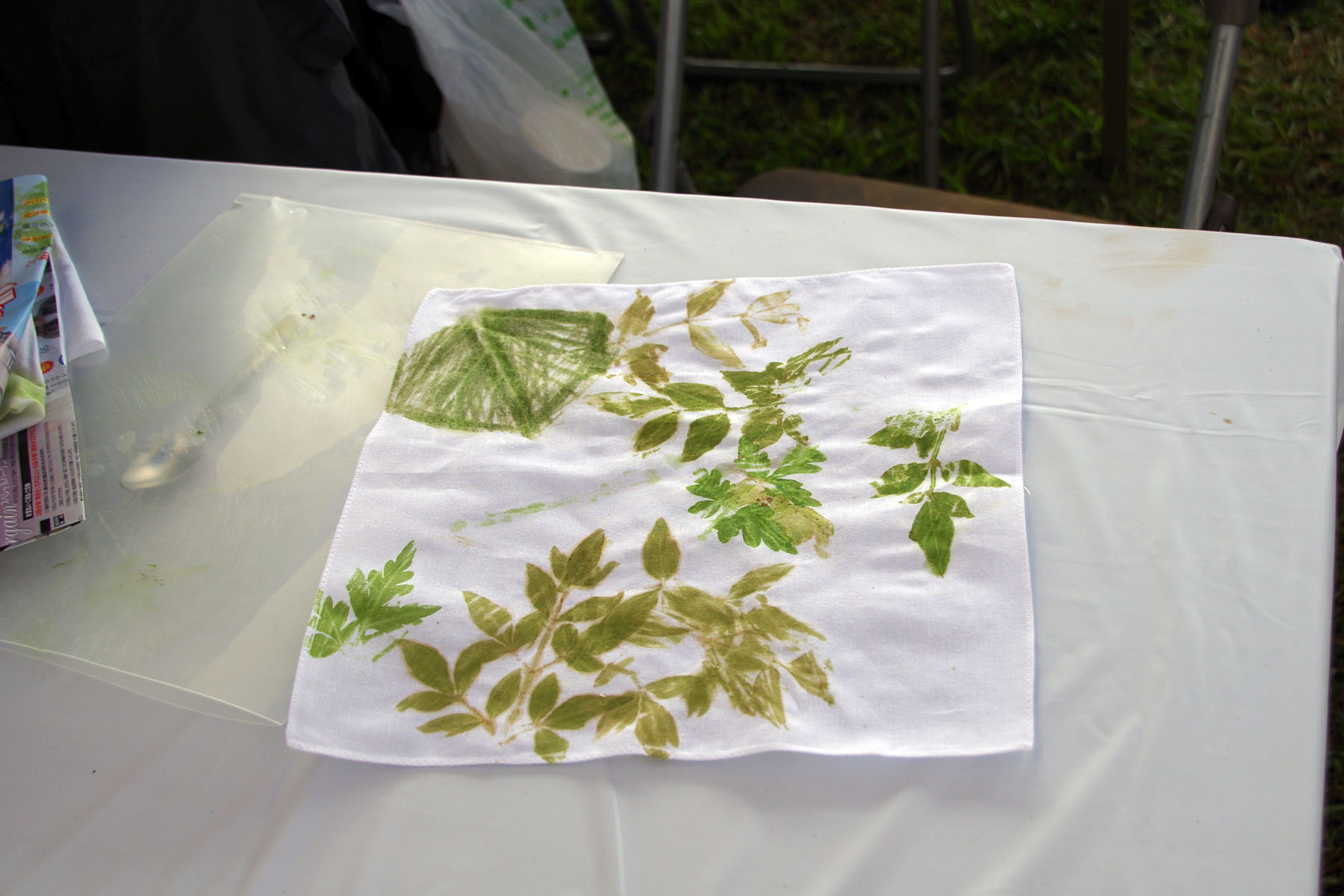 『夏休み 多摩川教室 草木染』