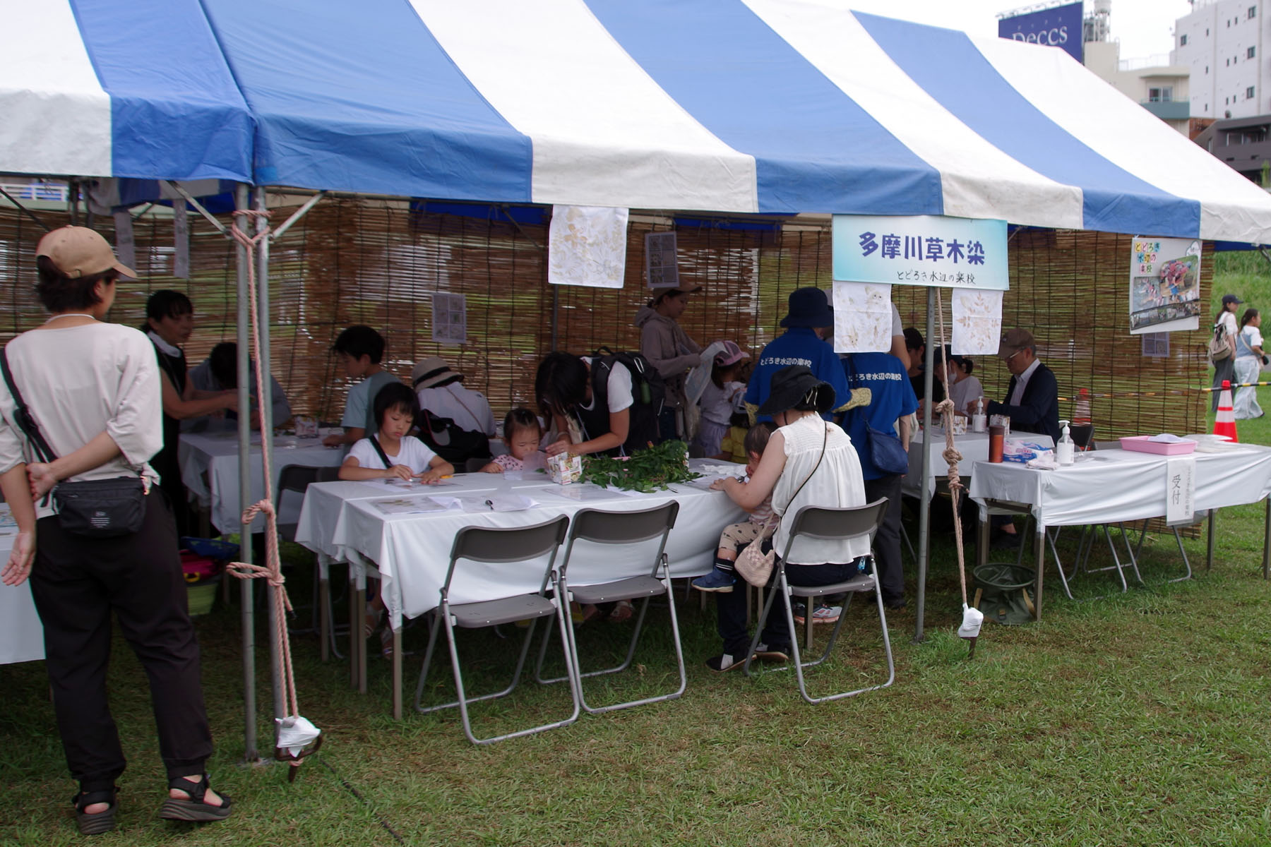 『夏休み 多摩川教室 草木染』