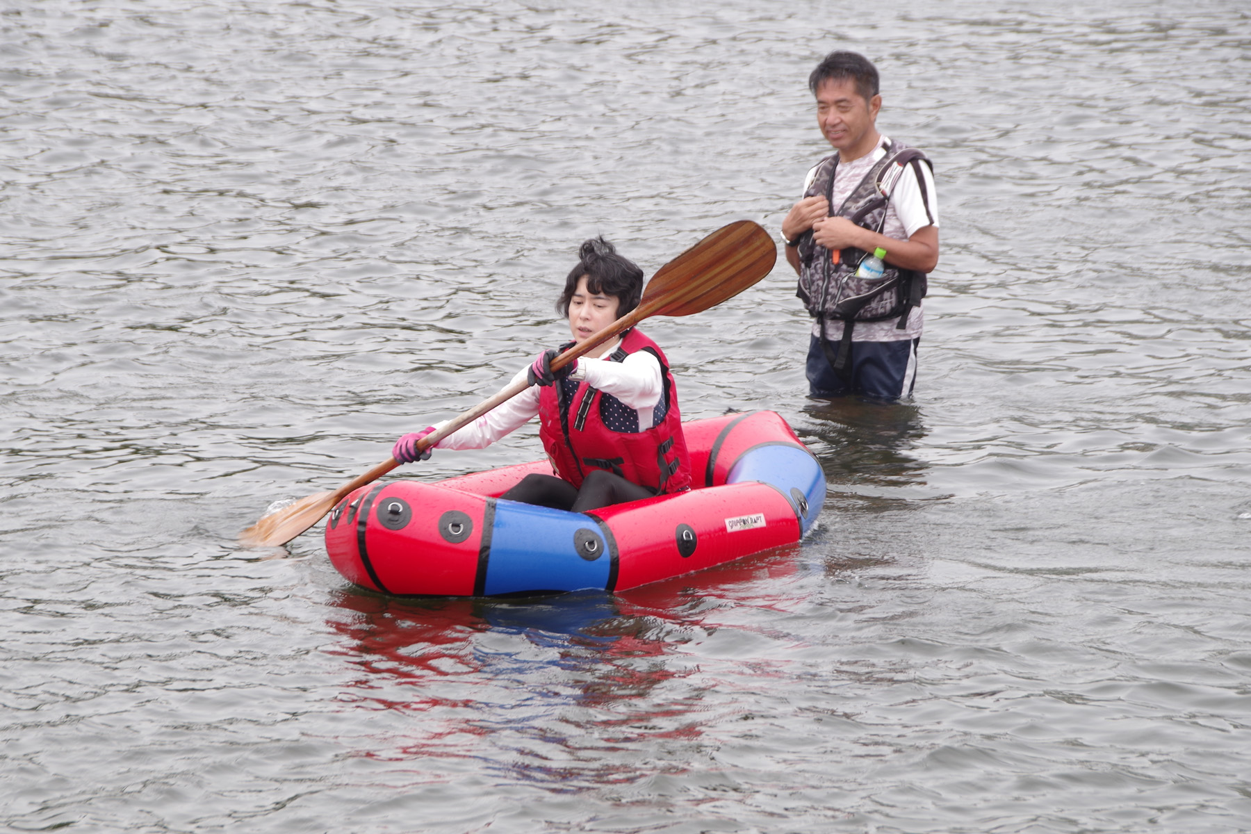 川の安全教室＆カヌー体験