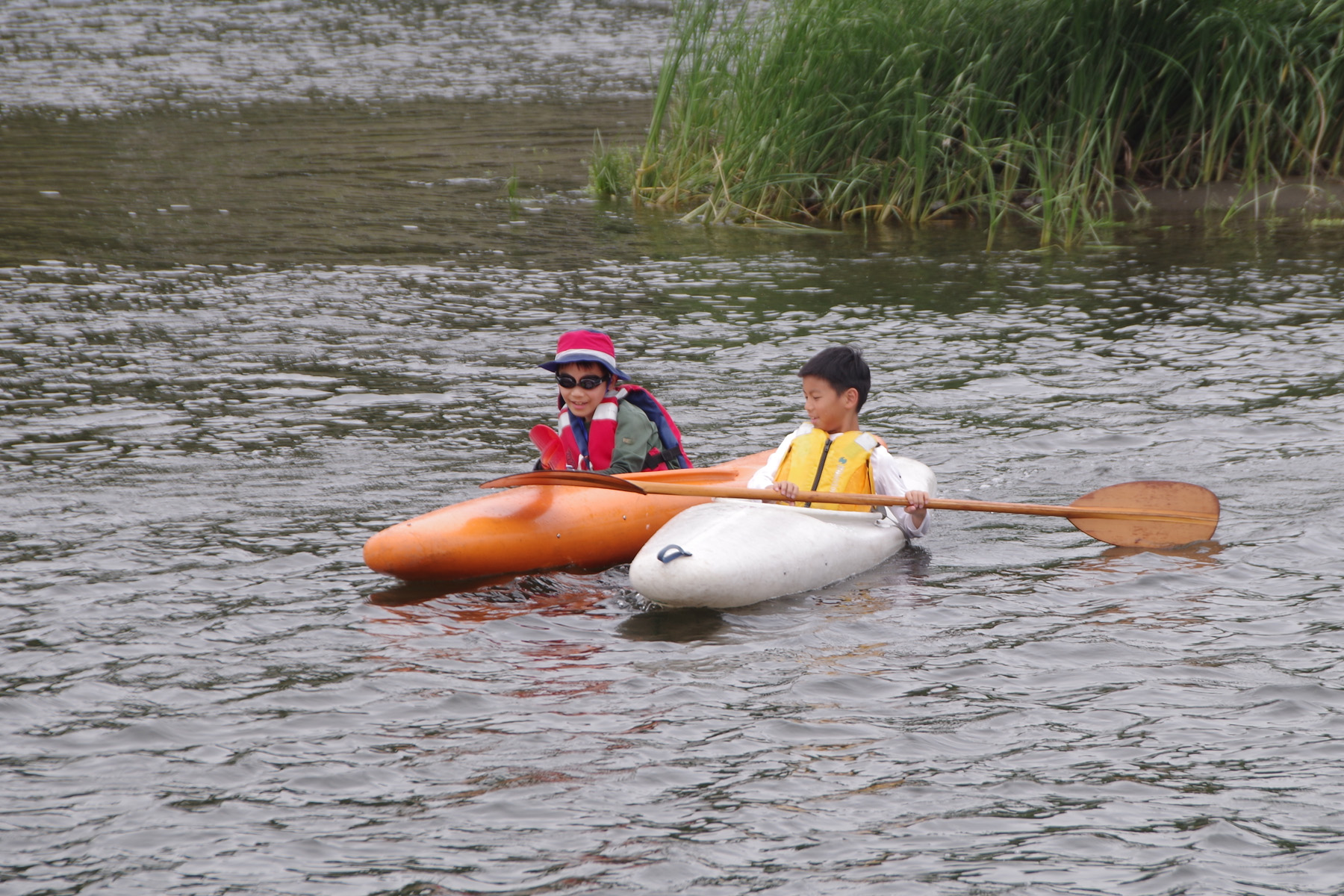 川の安全教室＆カヌー体験